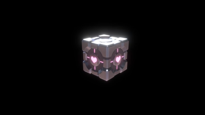 Anthoney's Companion Cube (upload test) 3D Model