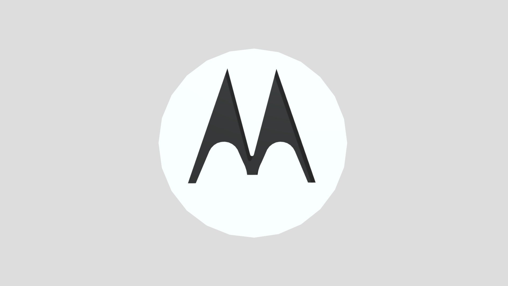 motorola logo - 3D model by logofanmaker [32935bf] - Sketchfab, image size:1920x1080