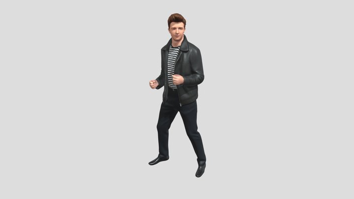 He'll Never Gonna Run Around And Desert You – Modelo 3D gratuito STL