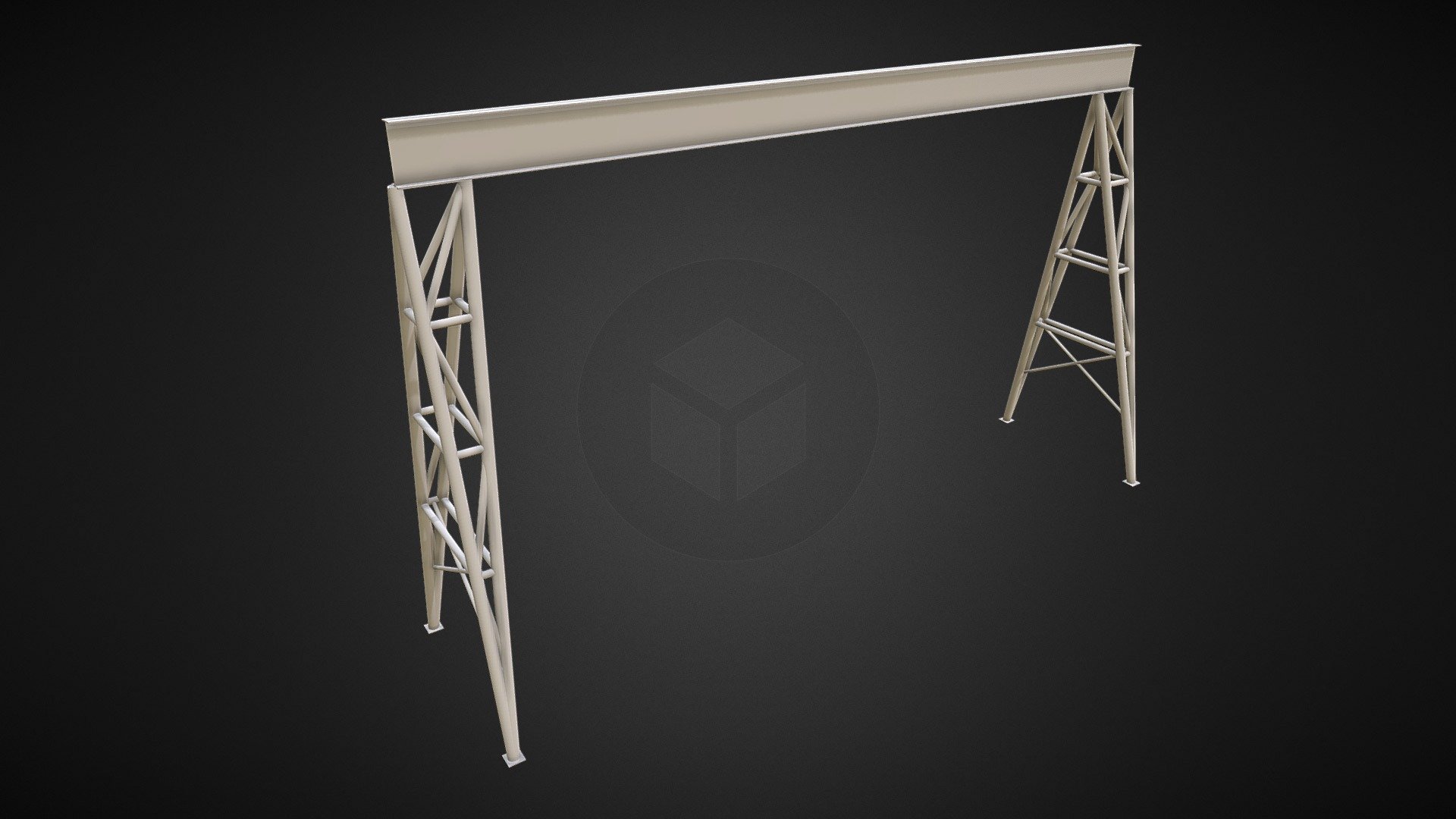 3D - Pórtico de Descarga