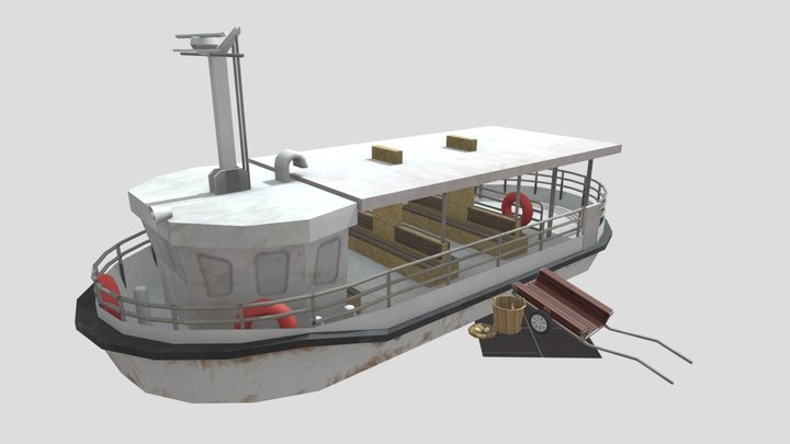 DAE 5 Finished props - By the ocean 3D Model