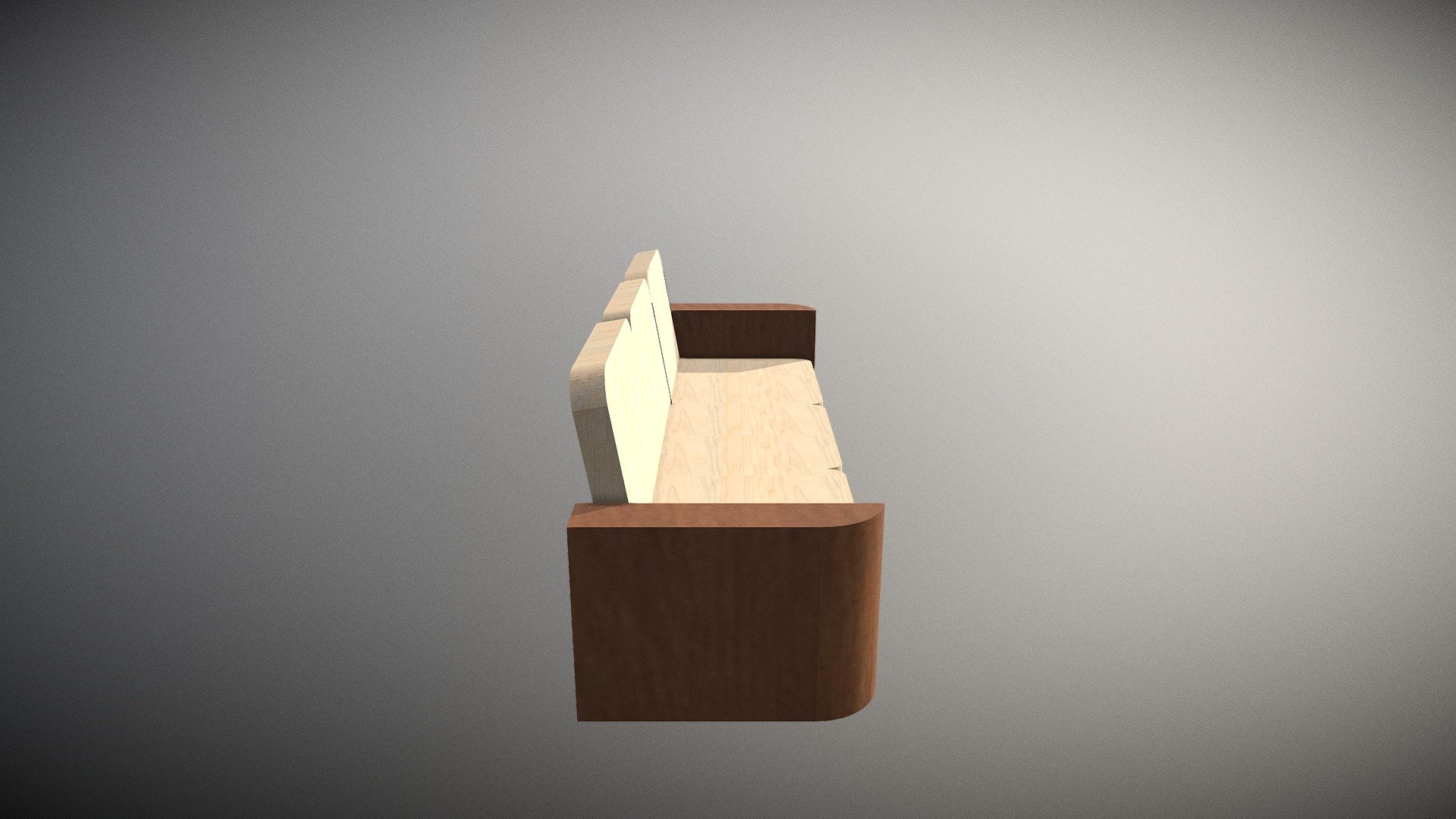 Wood Sofa