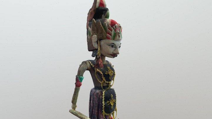 Wayang Golek 3D Model