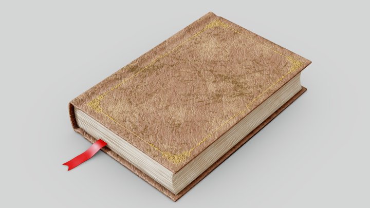 Old Book – Modello 3D gratuito STL