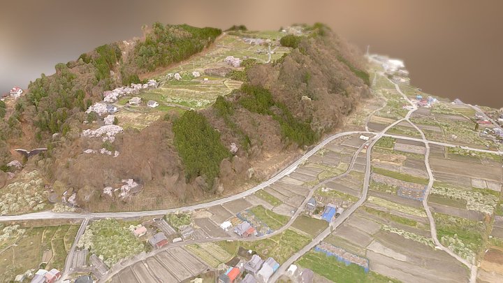 Works(Apr. 2017) : Tsukuyama 3D Model