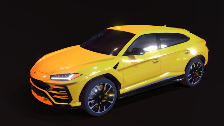 Lamborghini Urus 2018 3D Model