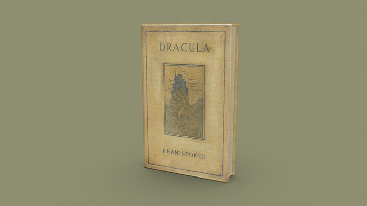 Dracula ,1st Edition,1899 3D Model