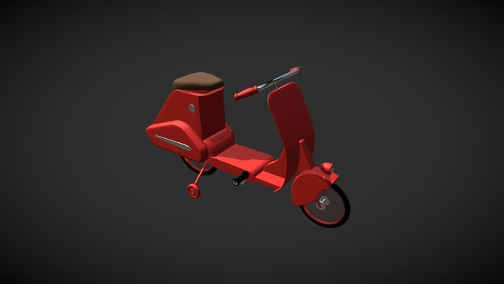 Vintage Bycicle 3D Model