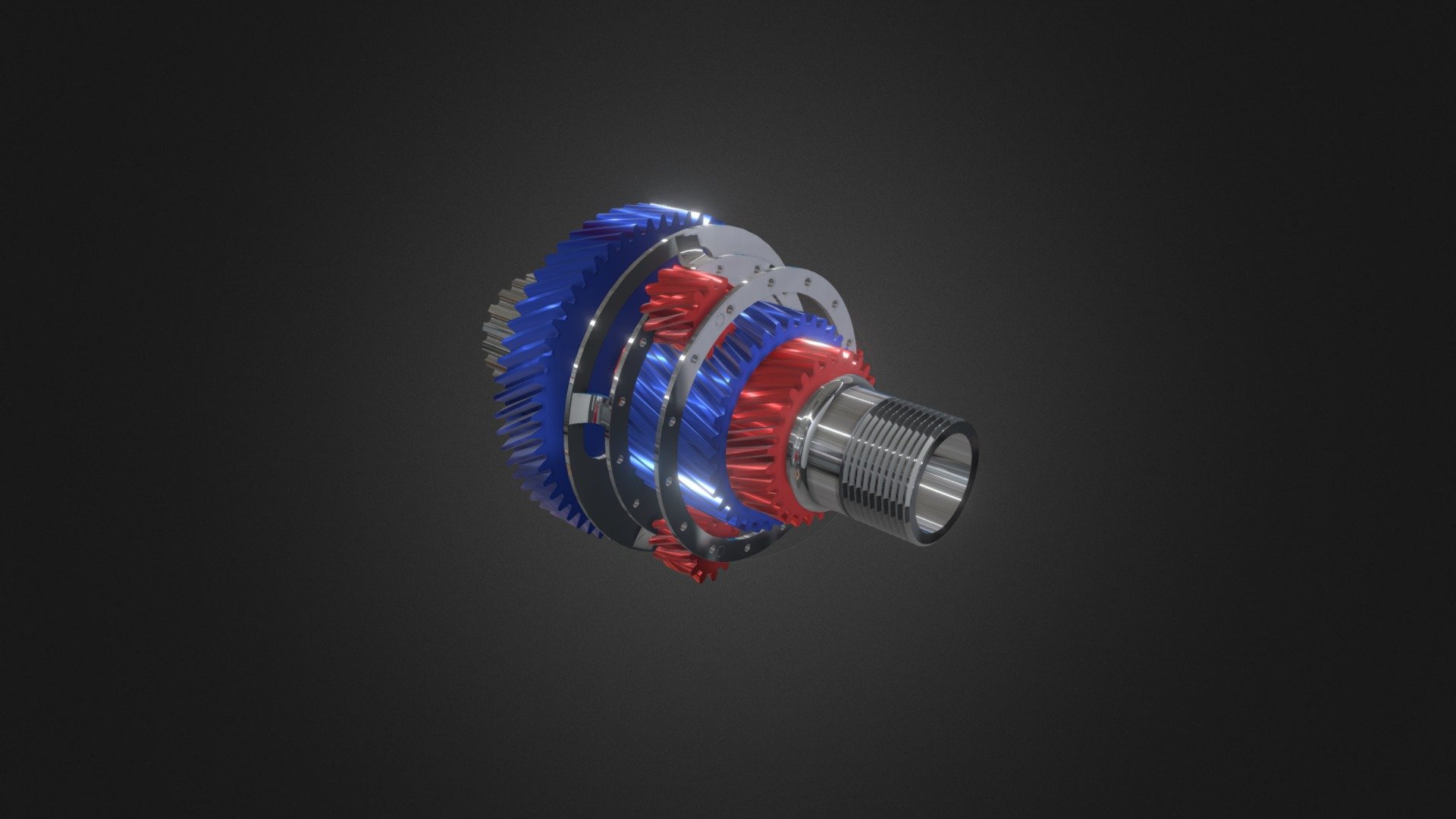 Gearbox Demo - 3D model by modelandmakelab [329855d] - Sketchfab