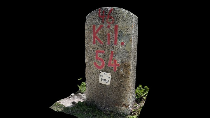 Milestone Furkapass Km 54 von Altdorf – Modelo 3D gratuito STL