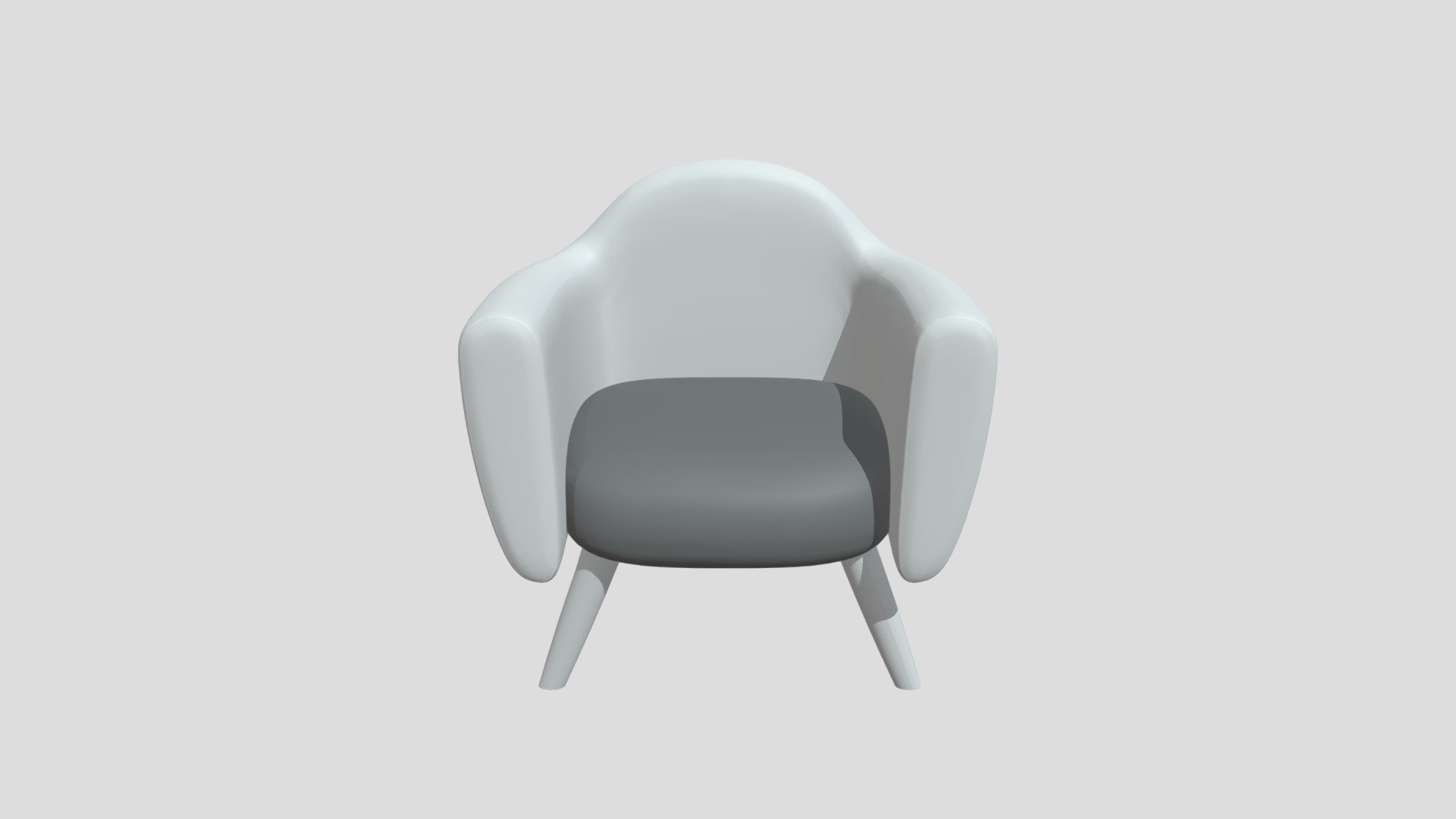 Armchair - Download Free 3D Model By Luizaist [3298bf5] - Sketchfab