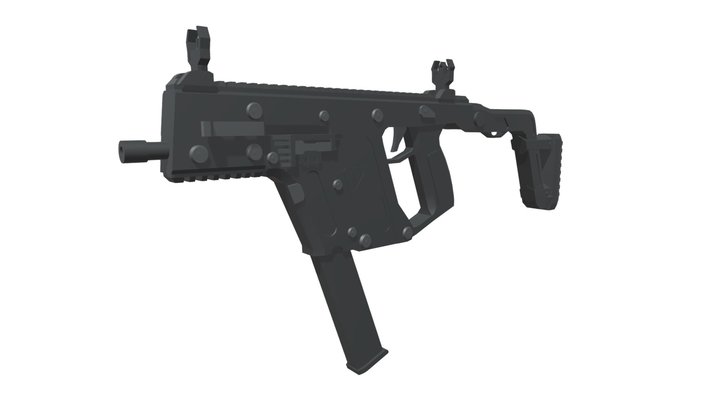 Kriss Vector 3D Model