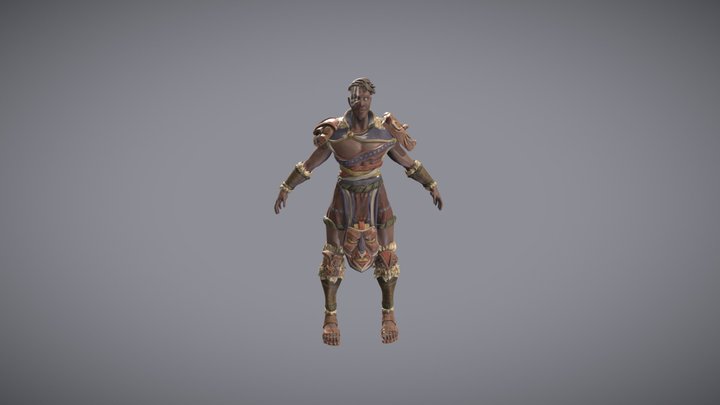 B2C2_Foccroulle_Olivier_ CharaAdvArt_SculptPose 3D Model