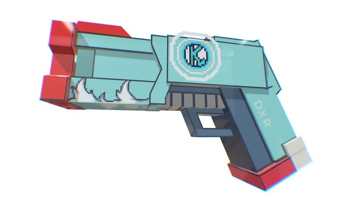 Kobo Spectrum Valorant 3D Model