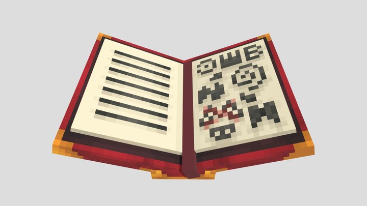 Belaios' Grimoire 3D Model