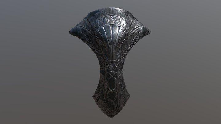 Stargate Helmet Piece 3D Model