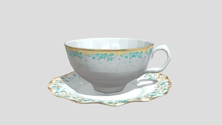 TeaCup 3D Model