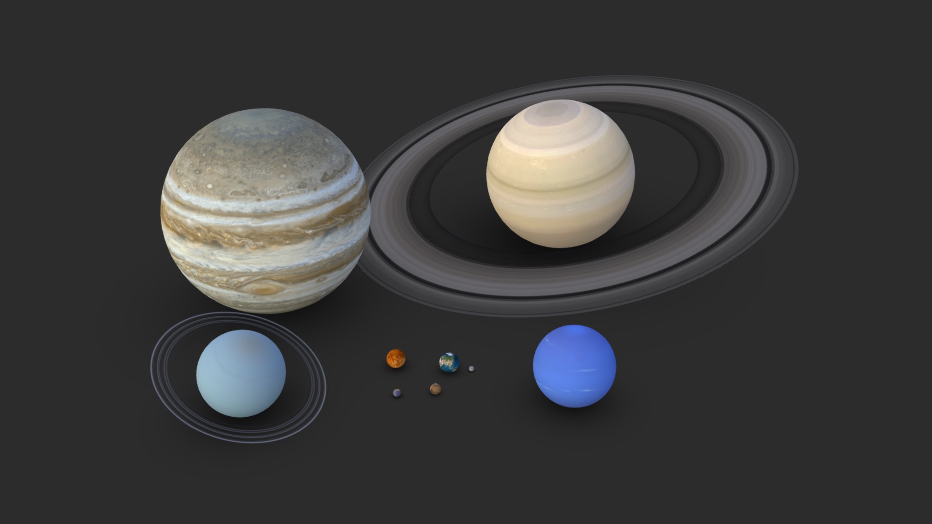 Solar System Planets - Buy Royalty Free 3D model by KangaroOz 3D  (@KangaroOz-3D) [329cc94]