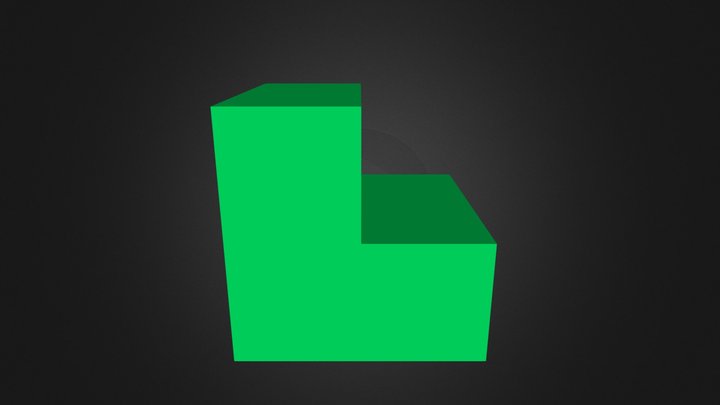 Green Piece 3D Model