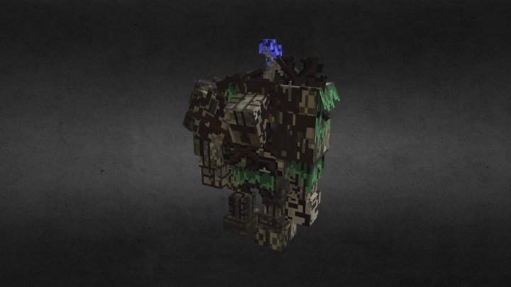 Sand Golem 3D Model