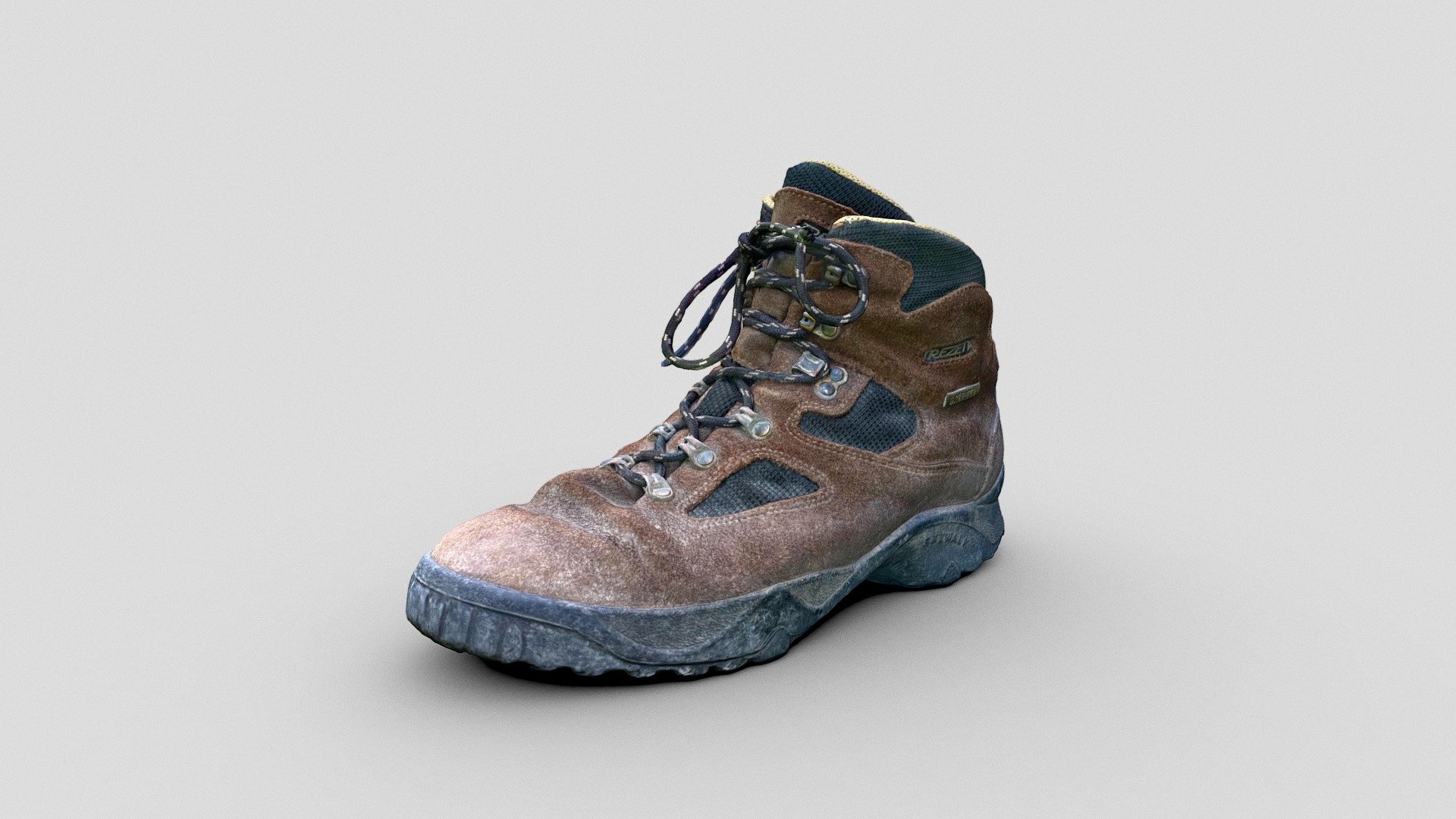 Hiking shoe - 3D model by alban [329ea14] - Sketchfab