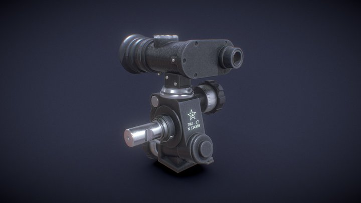 ПАГ-17 scope 3D Model