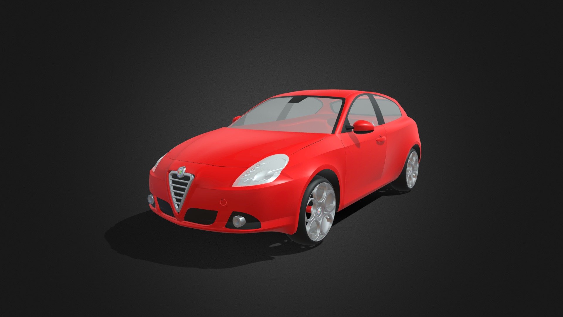 Alfa Romeo Giulietta 2019 Modelo 3D - Descargar Vehículos on