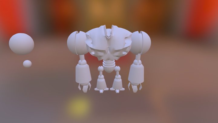 WM Robot Model-01 3D Model