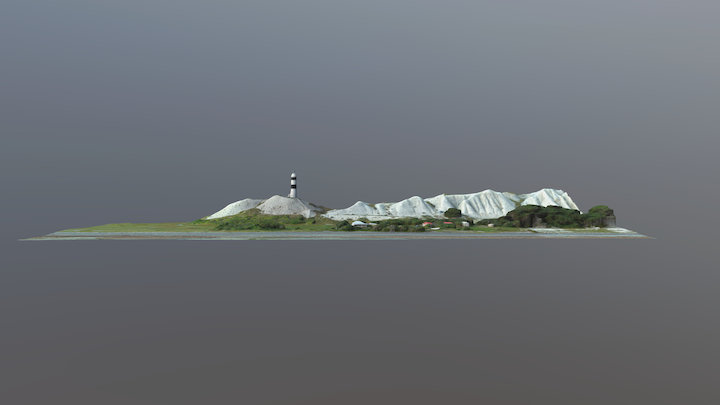 Cape Campbell Lighthouse 3D Model