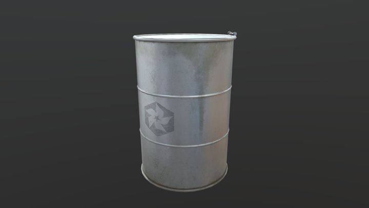 Barrel 3D Model