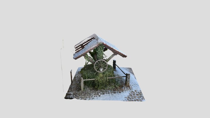 Old village well (work in progress) 3D Model