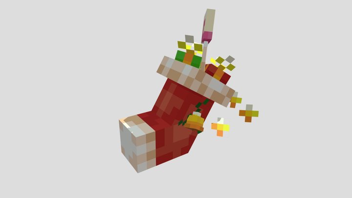 Christmas Sock 3D Model