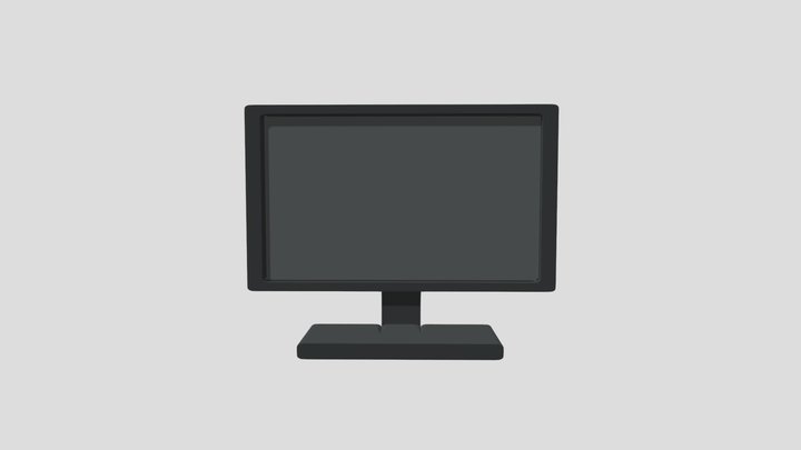 Monitor 3D Model