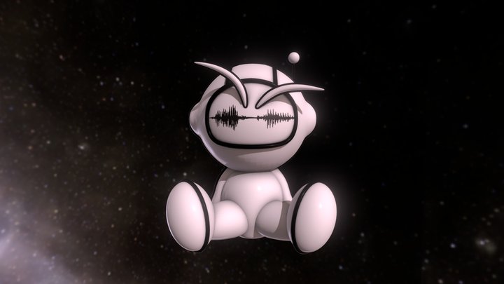Progressive Astronaut 3D Model