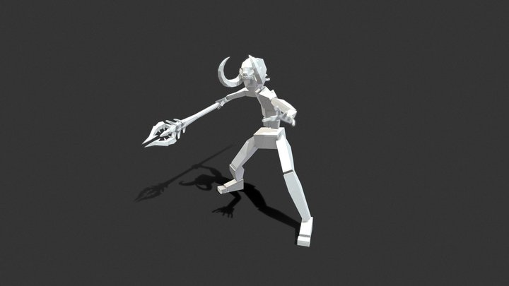 1 Shamanic Sorcerer：The Wand Wielder 3D Model