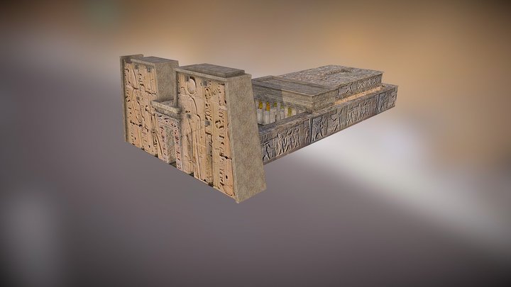 Templo de Horus (Edfu, Egipto) 3D Model