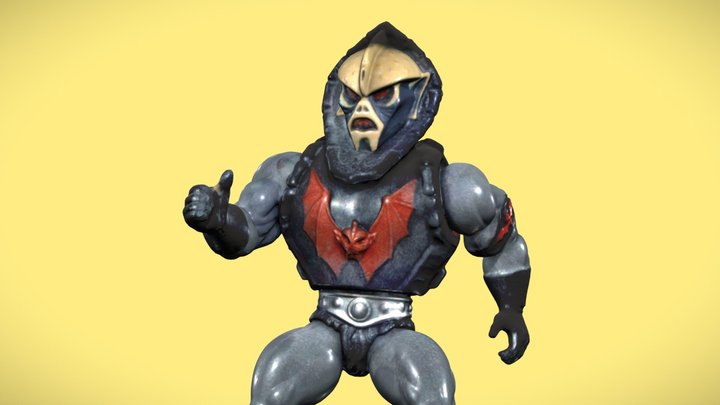 80s MOTU HORDAK FIGURE - 3D SCAN 3D Model