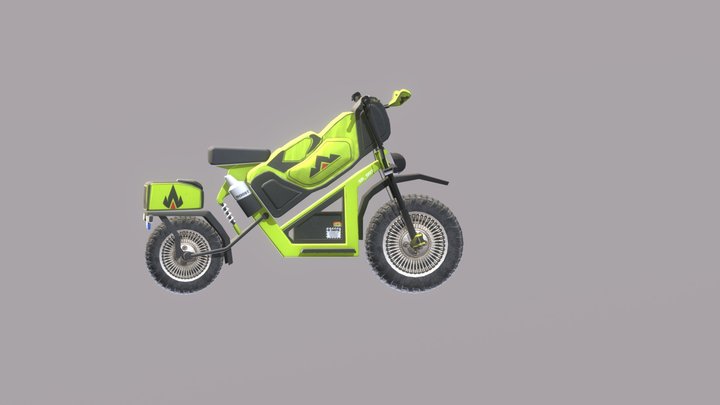 Golf bike 3D Model