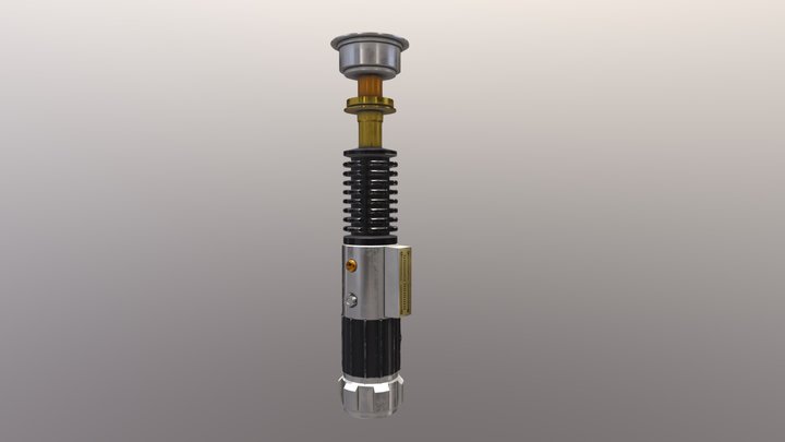 Obi-Wan's Lightsaber 3D Model