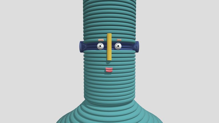 Producer personality 3D Model