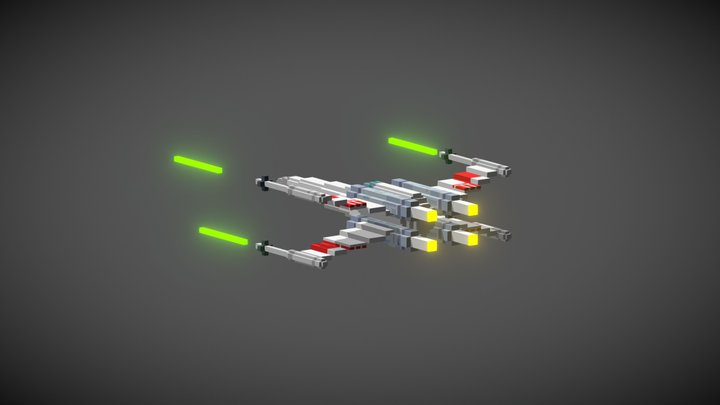 X-Wing 3D Model
