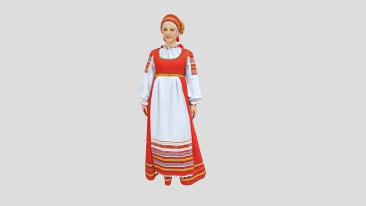 Сенная девка прислуга в доме – Modèle 3D gratuit STL
