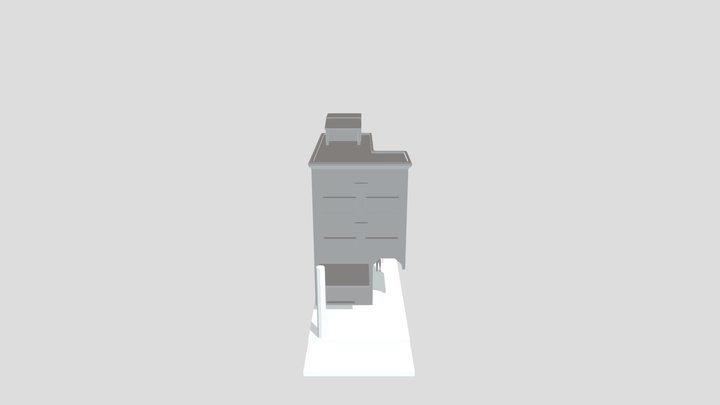 1GD29_ De Smet_ Alexander_ Rowhomes Blockouts 3D Model