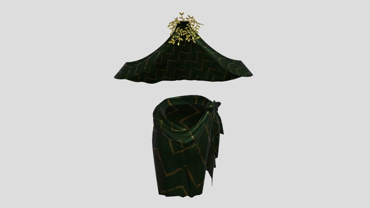 [Clothes/Accessory] Lacia's Dress 3D Model