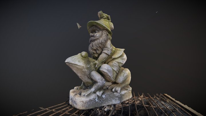 Frog goblin_RealityScan 3D Model