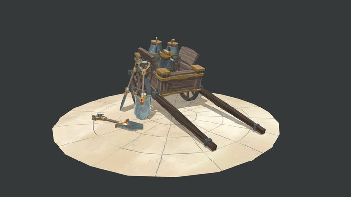 [Student Work] Dwarf ustensils 3D Model
