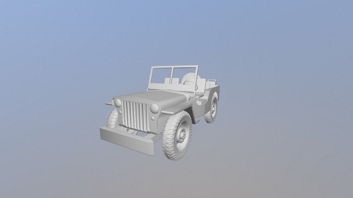 Jeep _prueba 3D Model