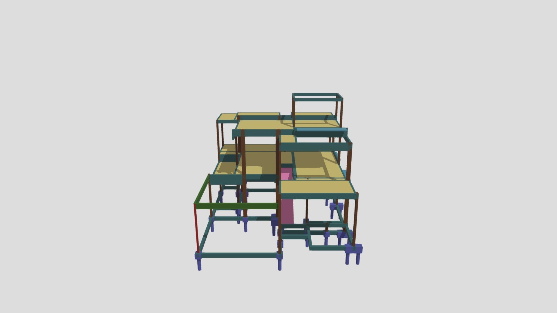 Modelo 3D Residência JFPG - Alphaville 3