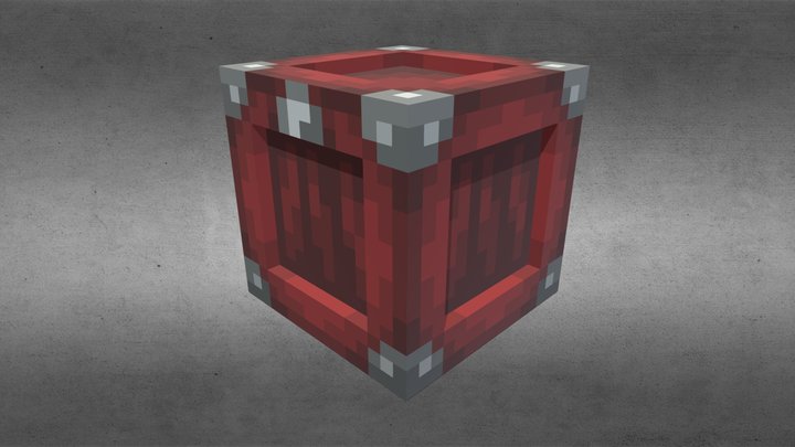 Crate 3D Model