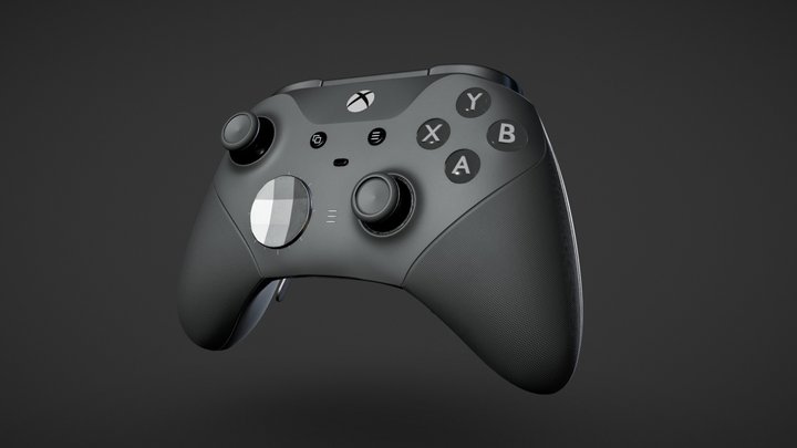 Xbox Elite Controller 3D Model